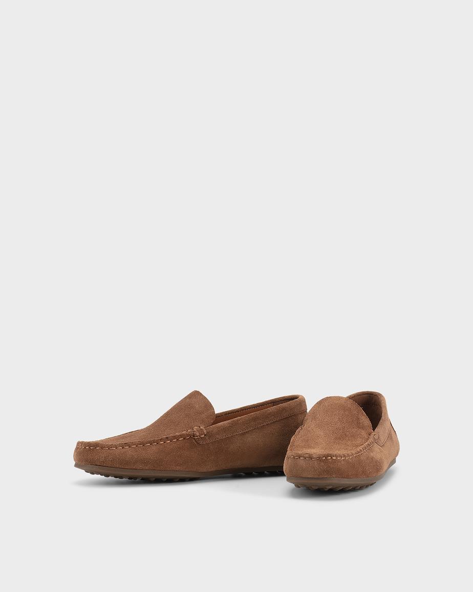 Larissa loafers Brown, Suede