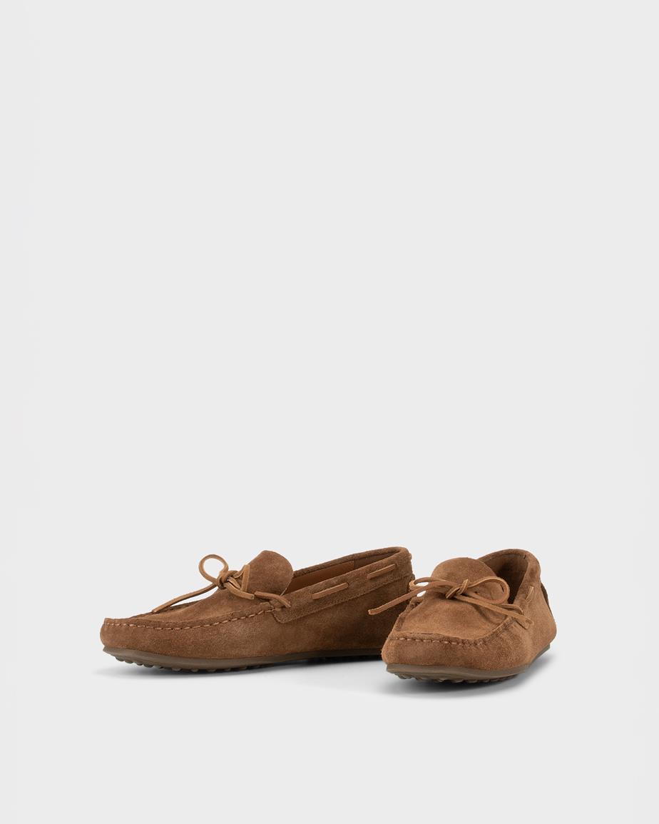 Larissa loafers Brown, Suede