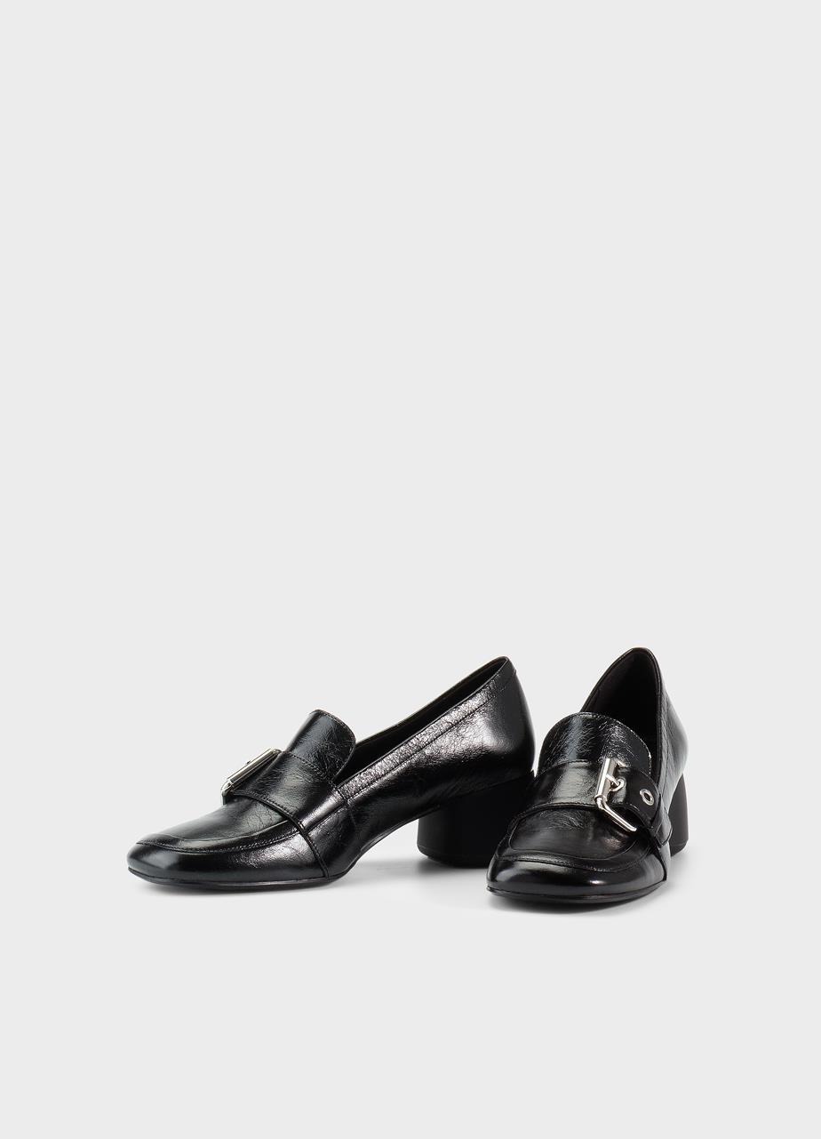 Livia loafer SCHWARZES LEDER
