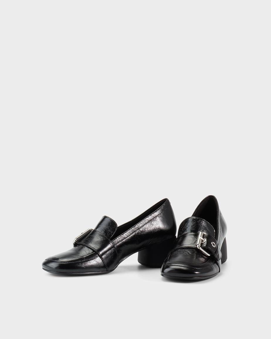 Livia loafers Black, Leather