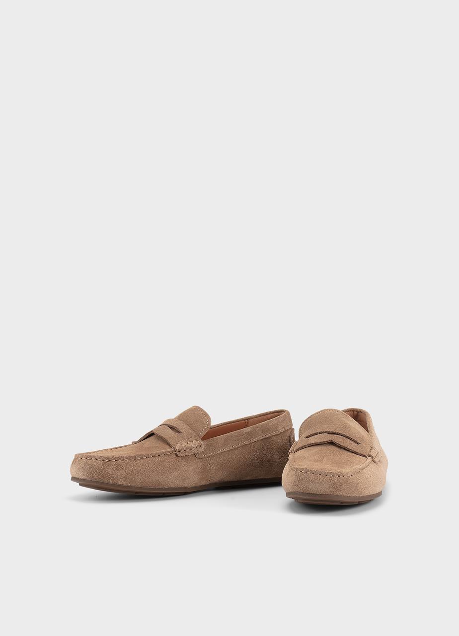 Lorenzo loafers Beige, Suède