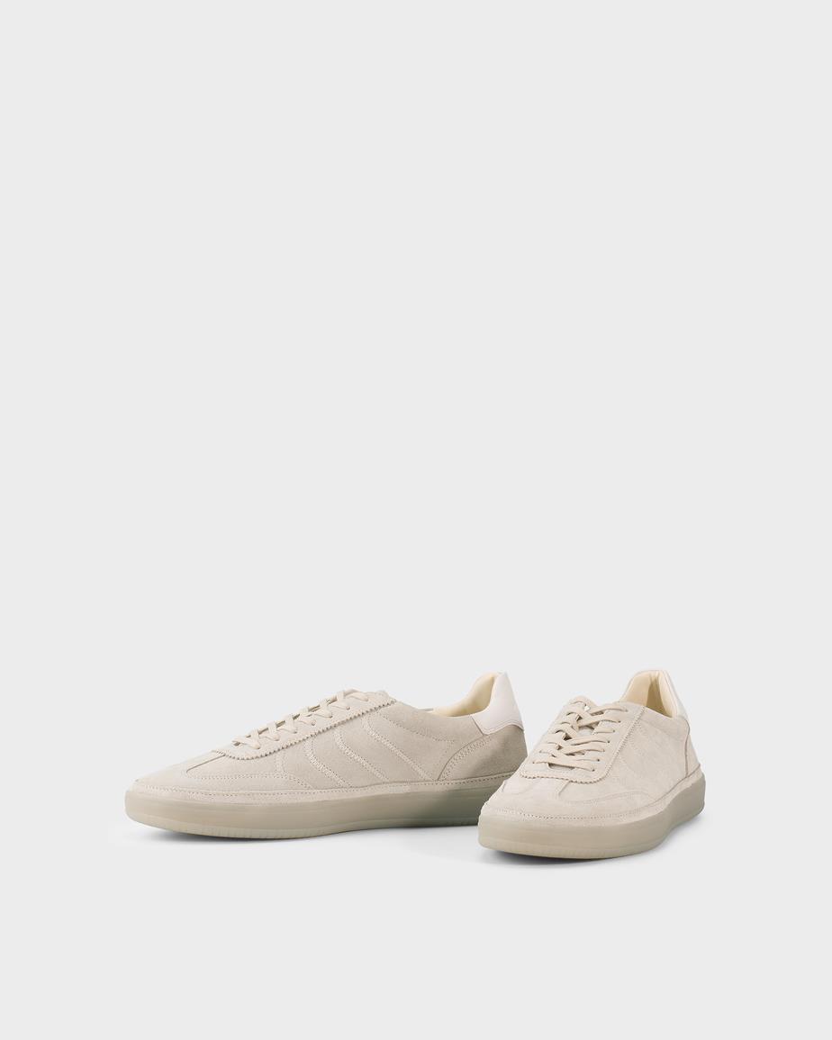 Leo sneaker Beiges, Veloursleder