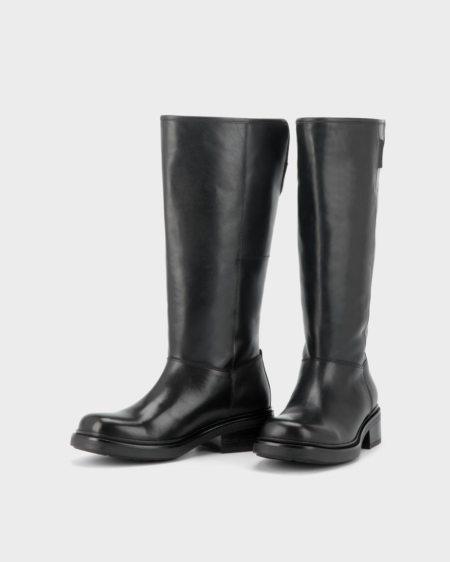 Karlie boots Svart, Skinn