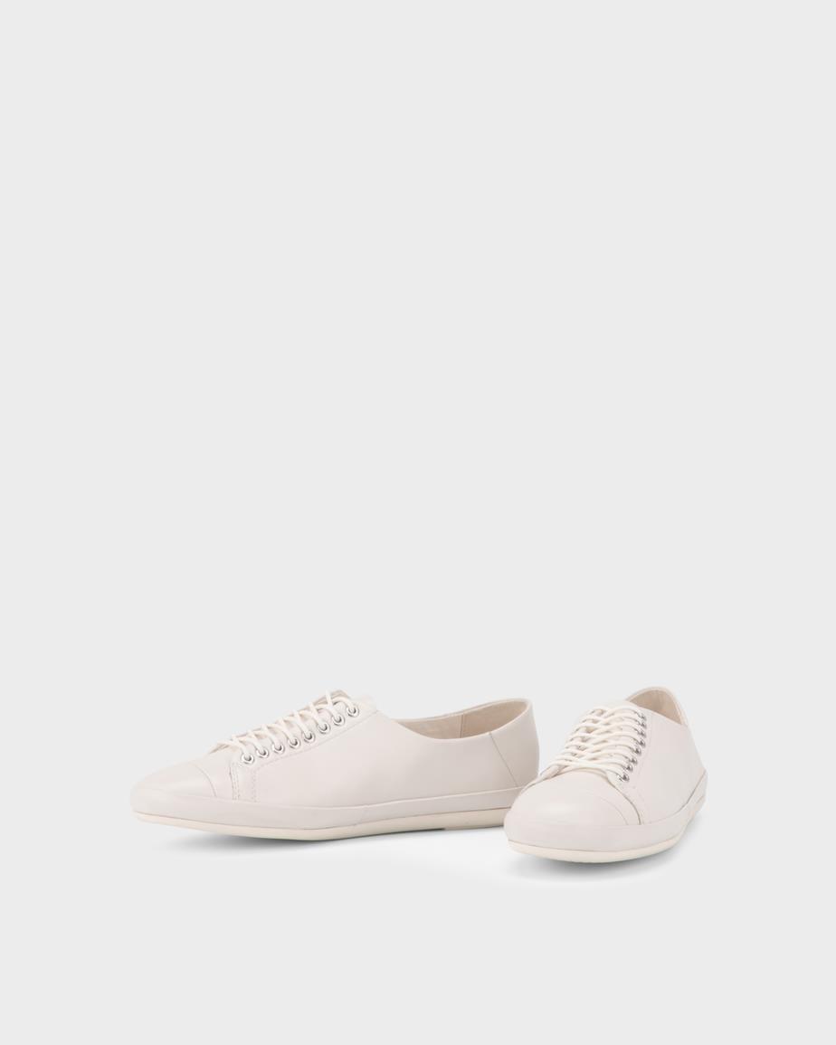 Rose sneakersy Bialy, Skóra
