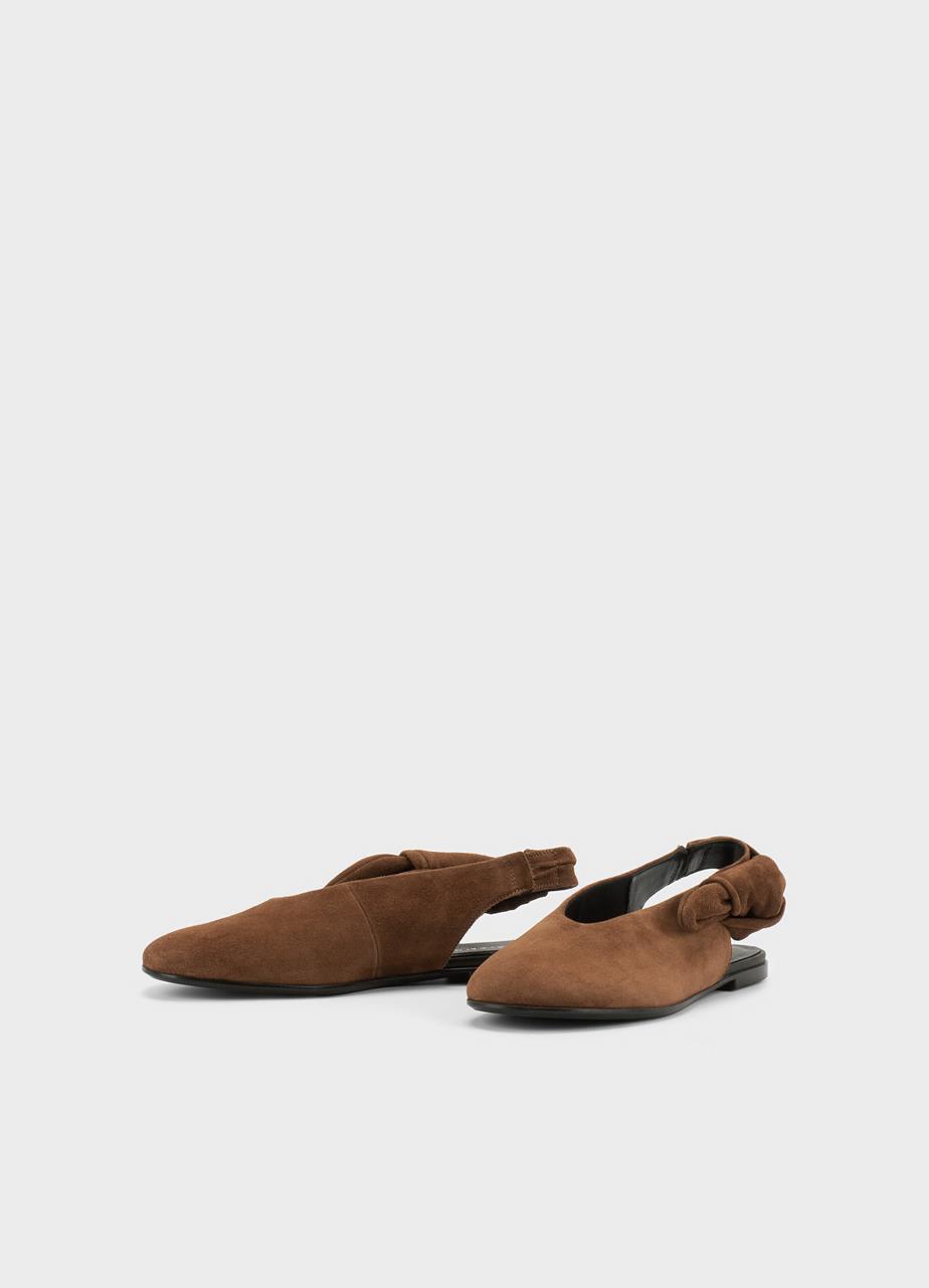 Aleya shoes Brown, Suede