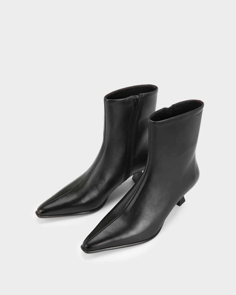 Elly bottes Noir, Cuir