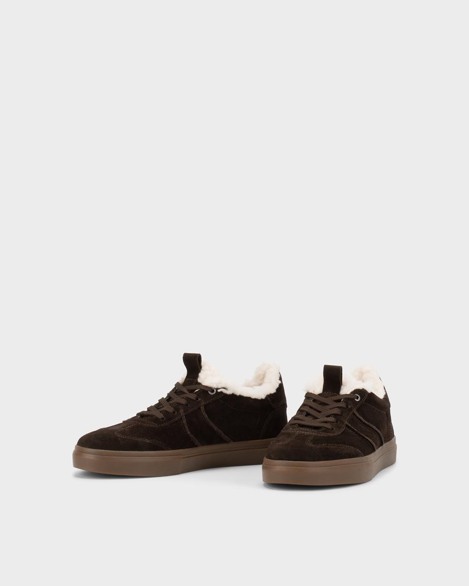 Cody baskets Marron Foncé, Daim
