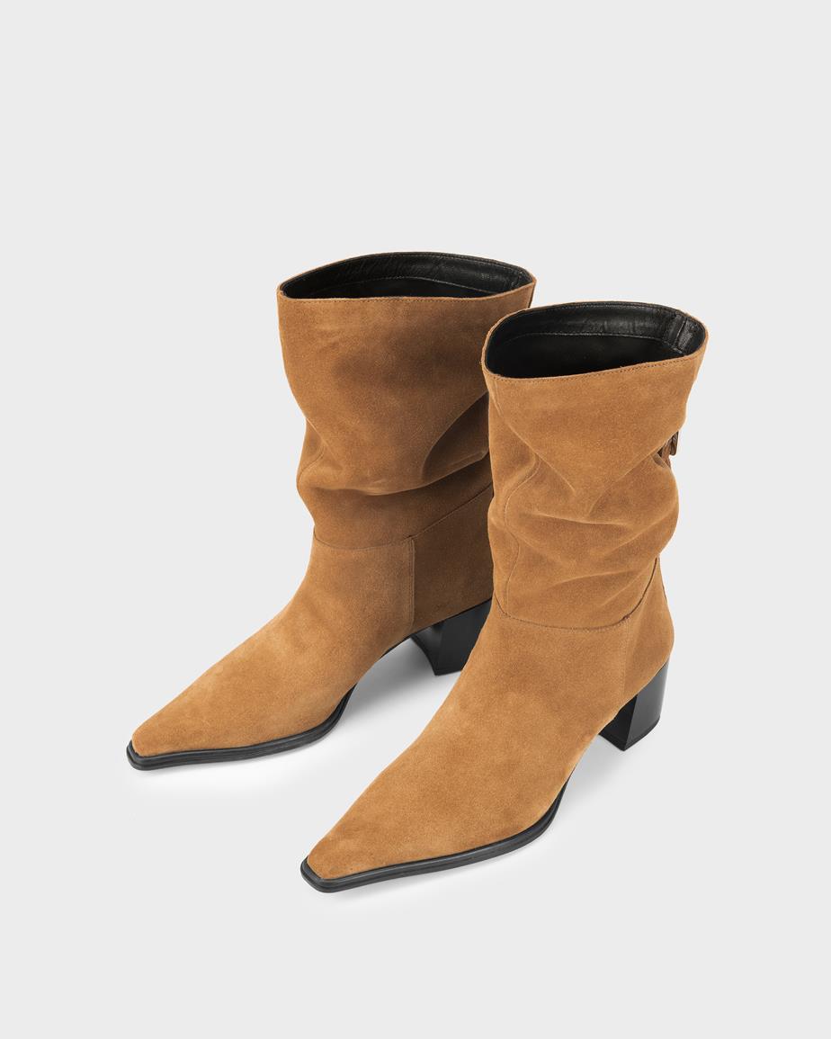 Giselle boots Beige, Suede