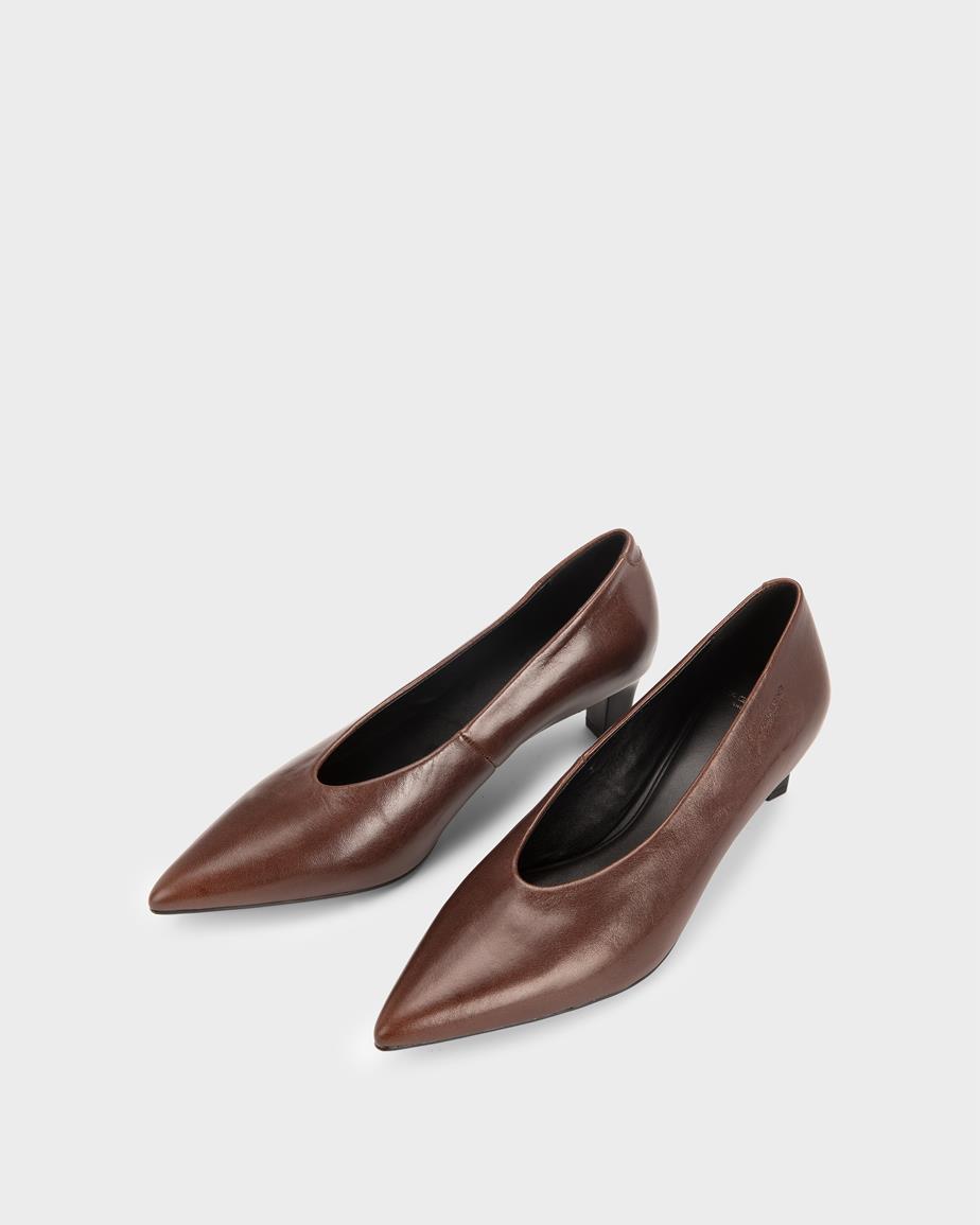 Alissa pumps Barna, Bőr
