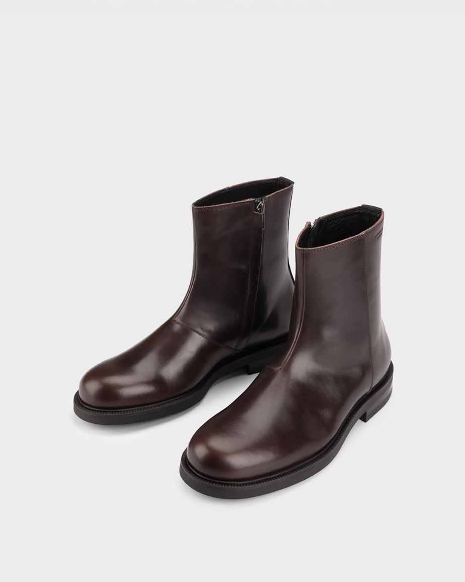 Floyd boots Dark Brown, Leather