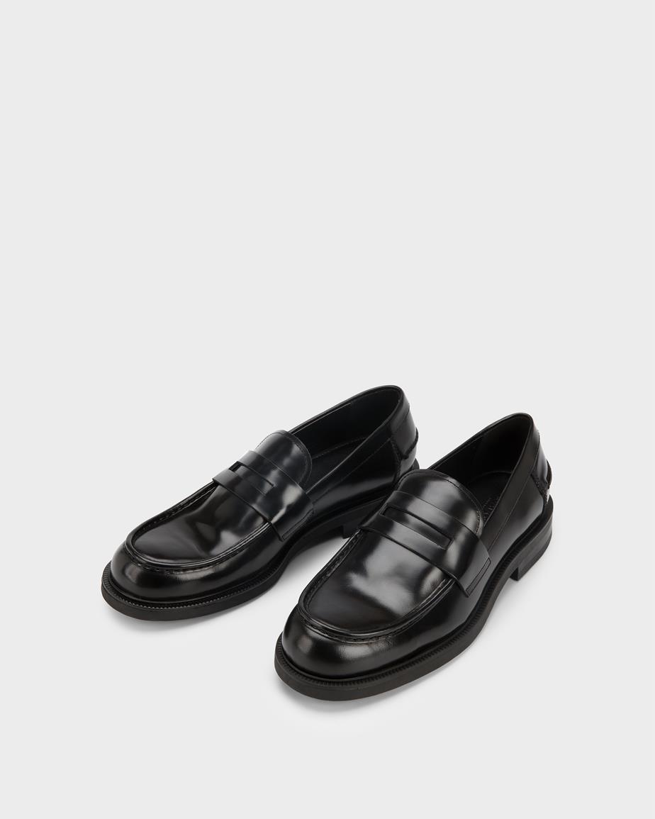 Floyd buty Czarny, Skóra Licowa