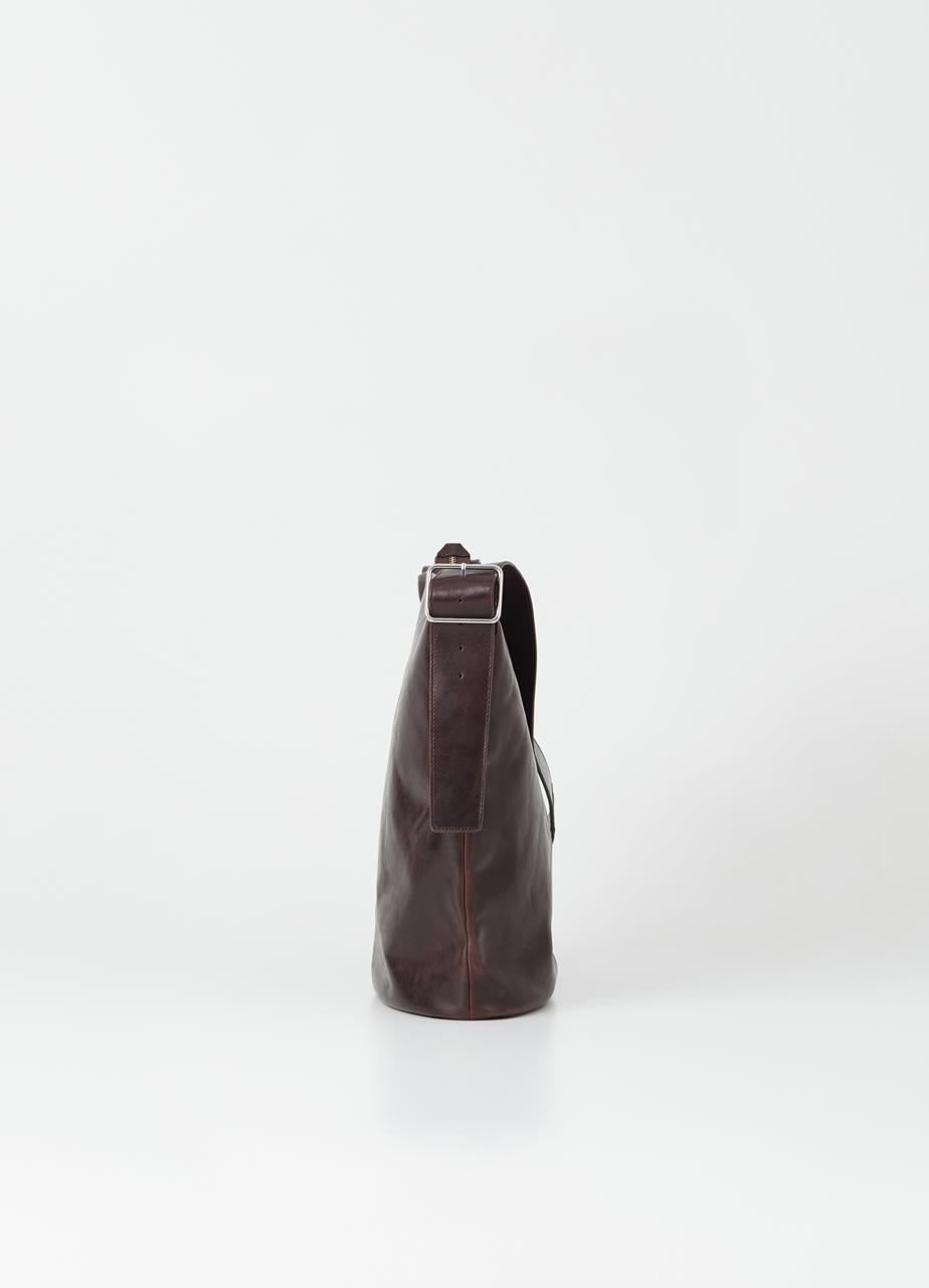 Stockholm bag Dark Brown, Leather