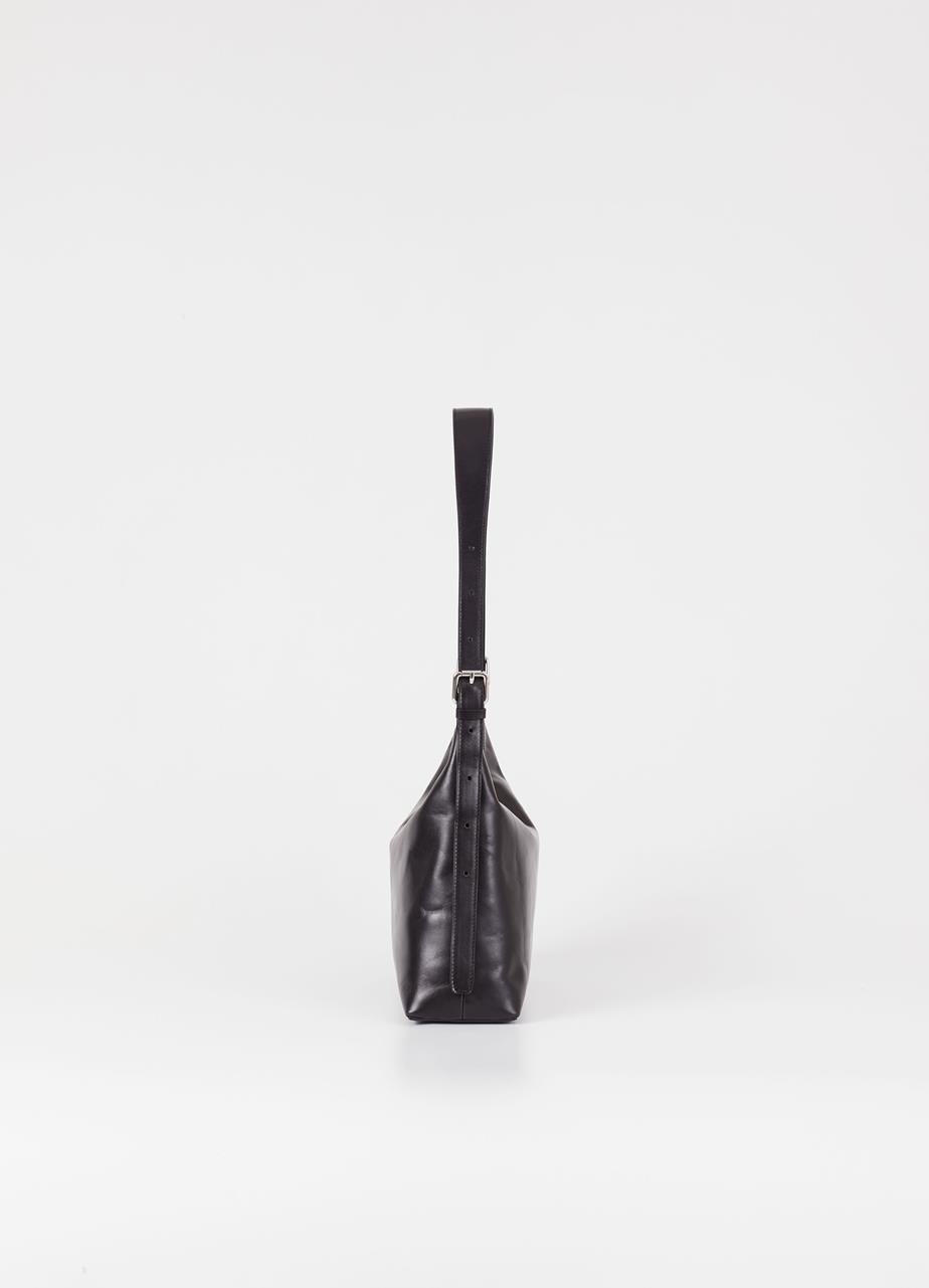 Bari väska Svart, Skinn