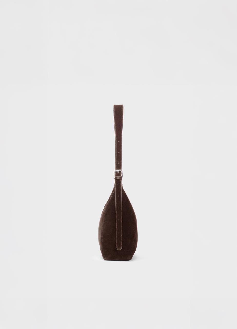Bari bag DARK BROWN SUEDE