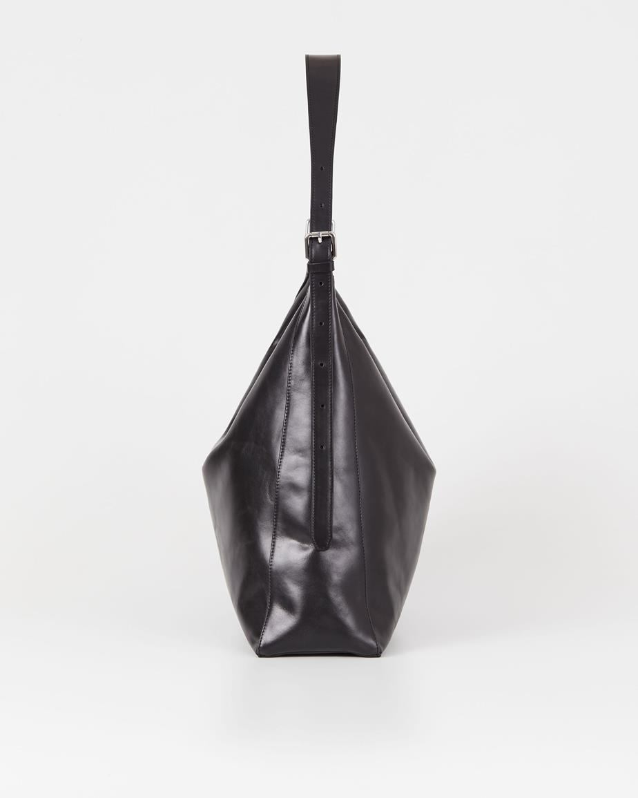 Hilo borsa Nero, Pelle