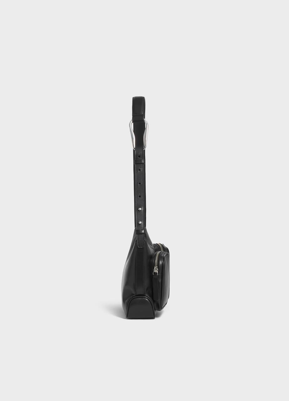 Valence bag Black, Leather
