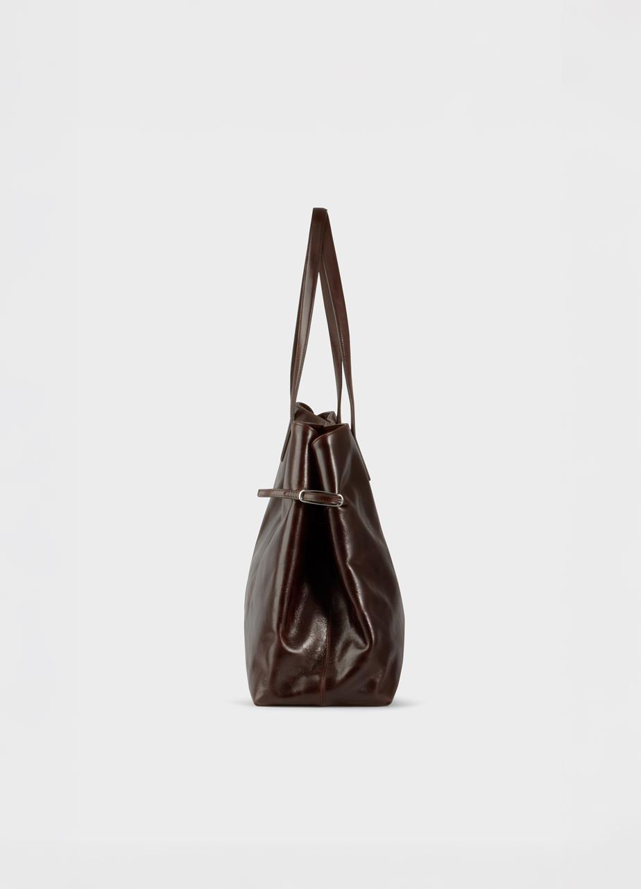 Cannes bag Dark Brown leather