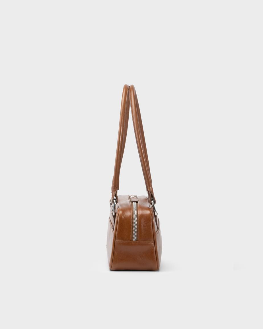 Nomi mini bag Light Brown, Leather