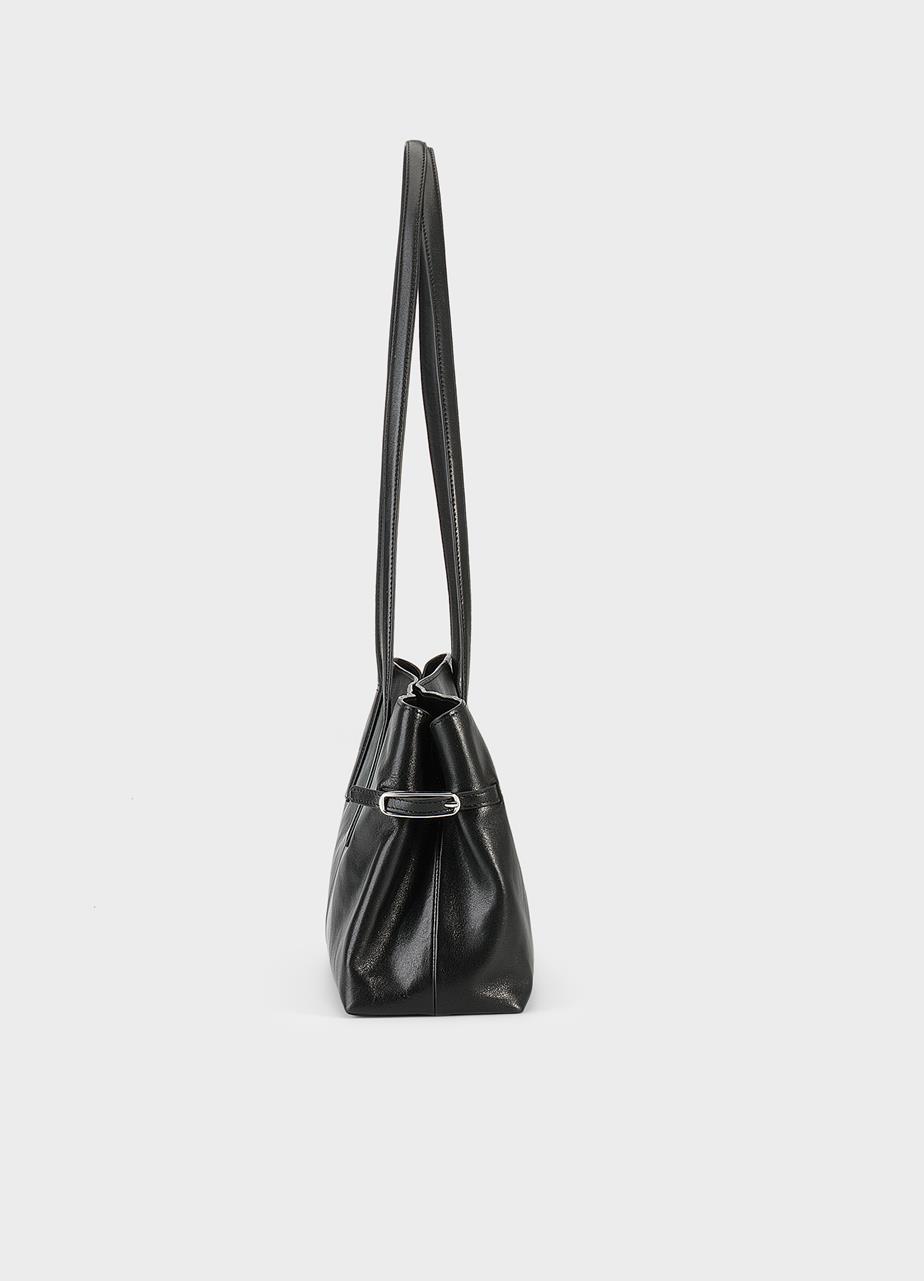Cannes mini bag Black, Leather