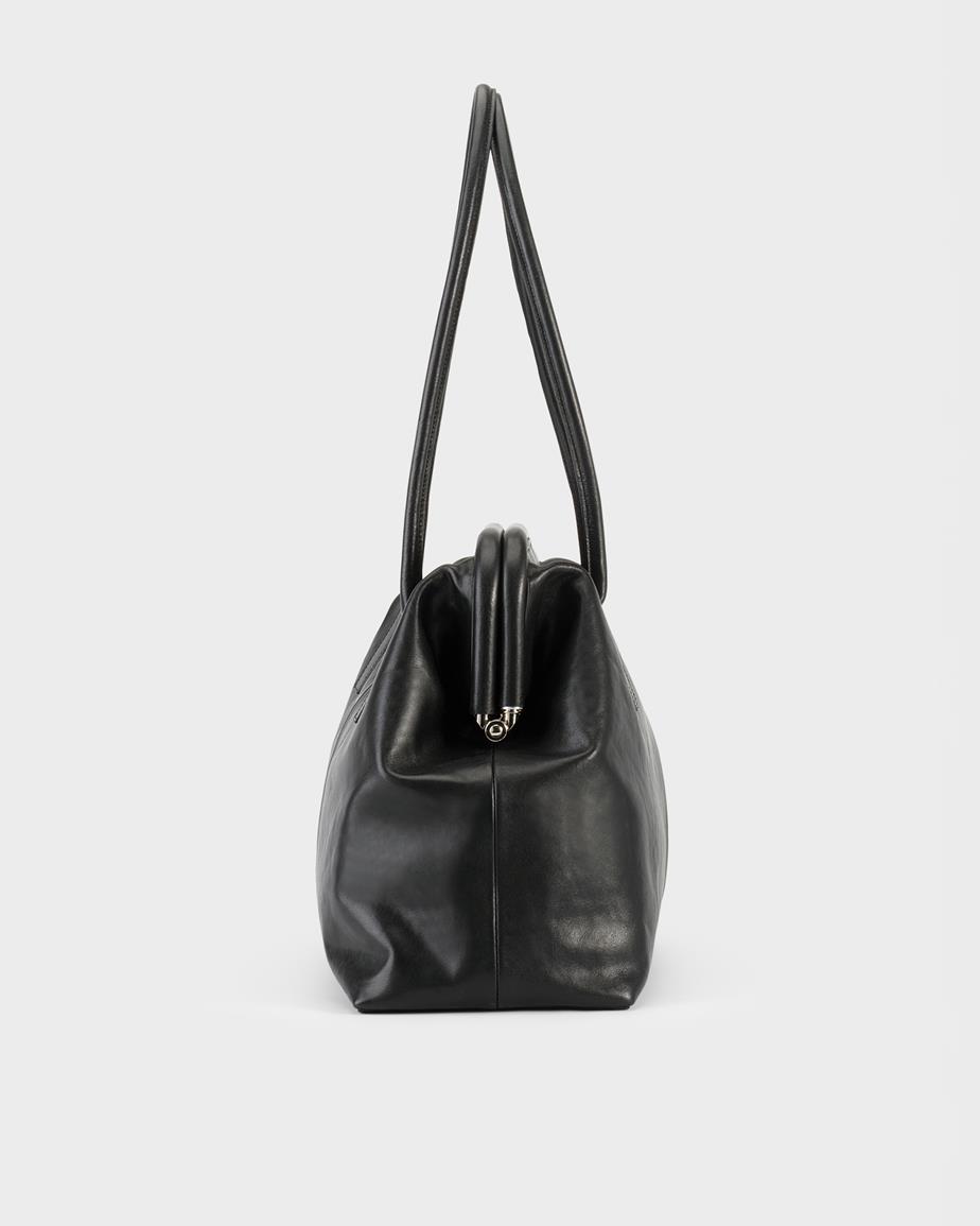 Louisiana borsa Nero, Pelle