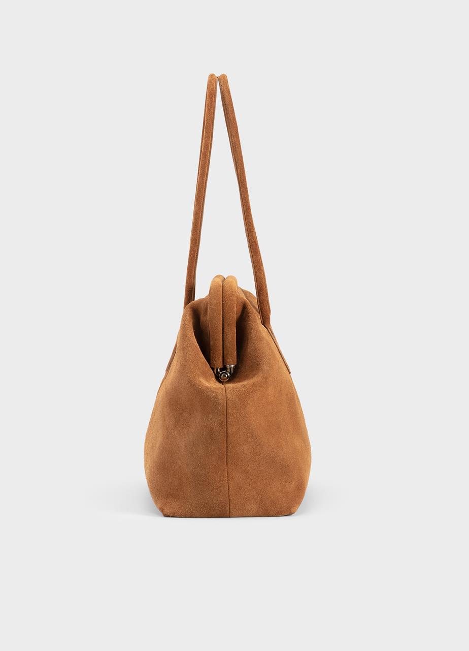 Louisiana bag BROWN SUEDE