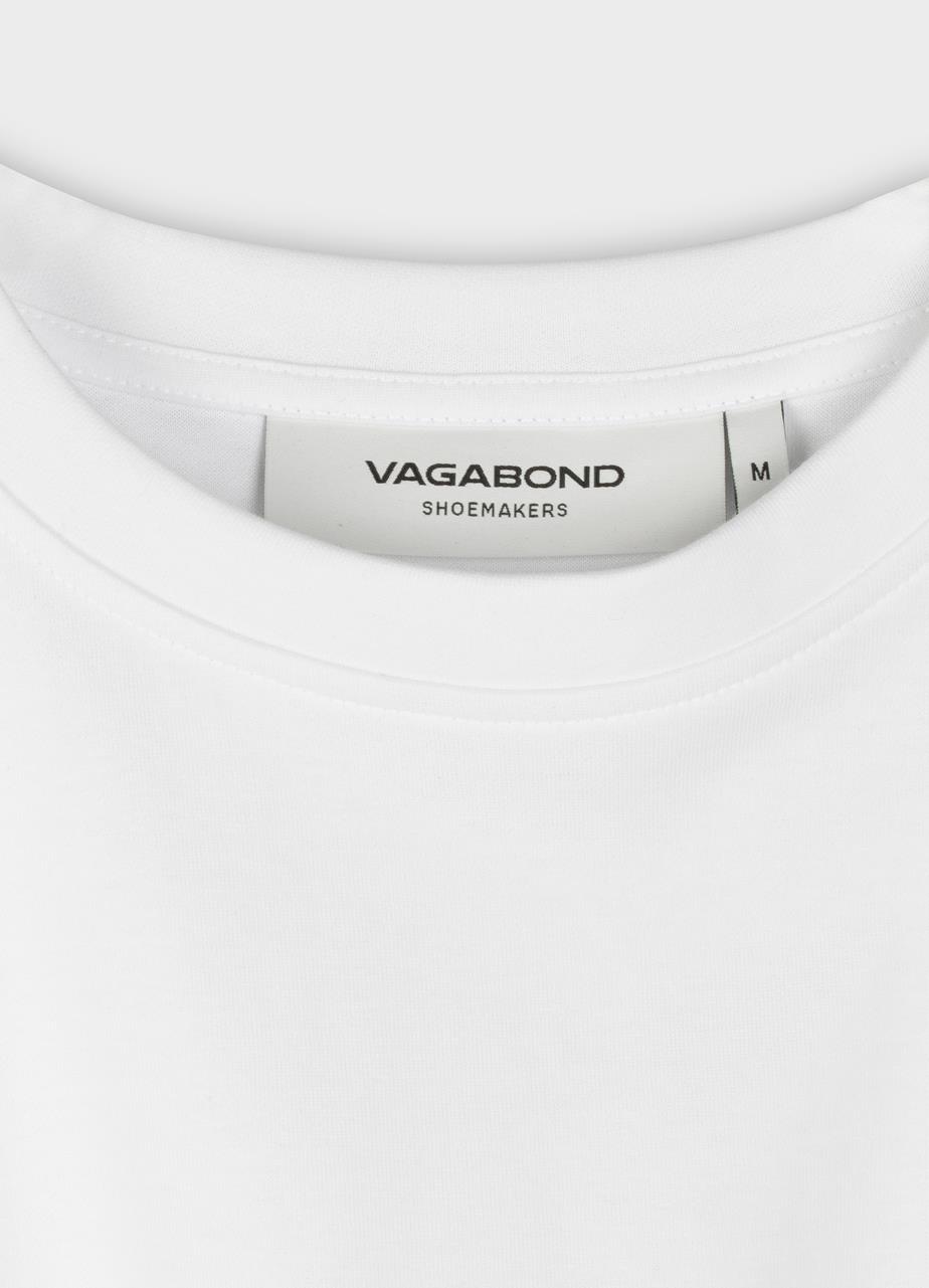 Boxy t-shirt m FEHÉR TEXTIL