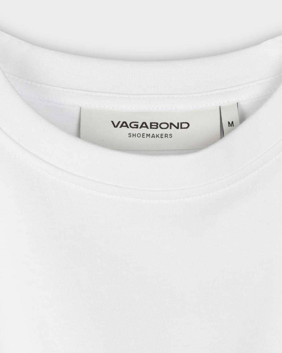 Boxy t-shirt m Blanc, Textile