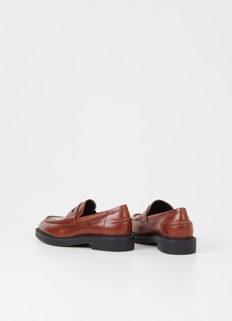 Alex w loafer Brown leather