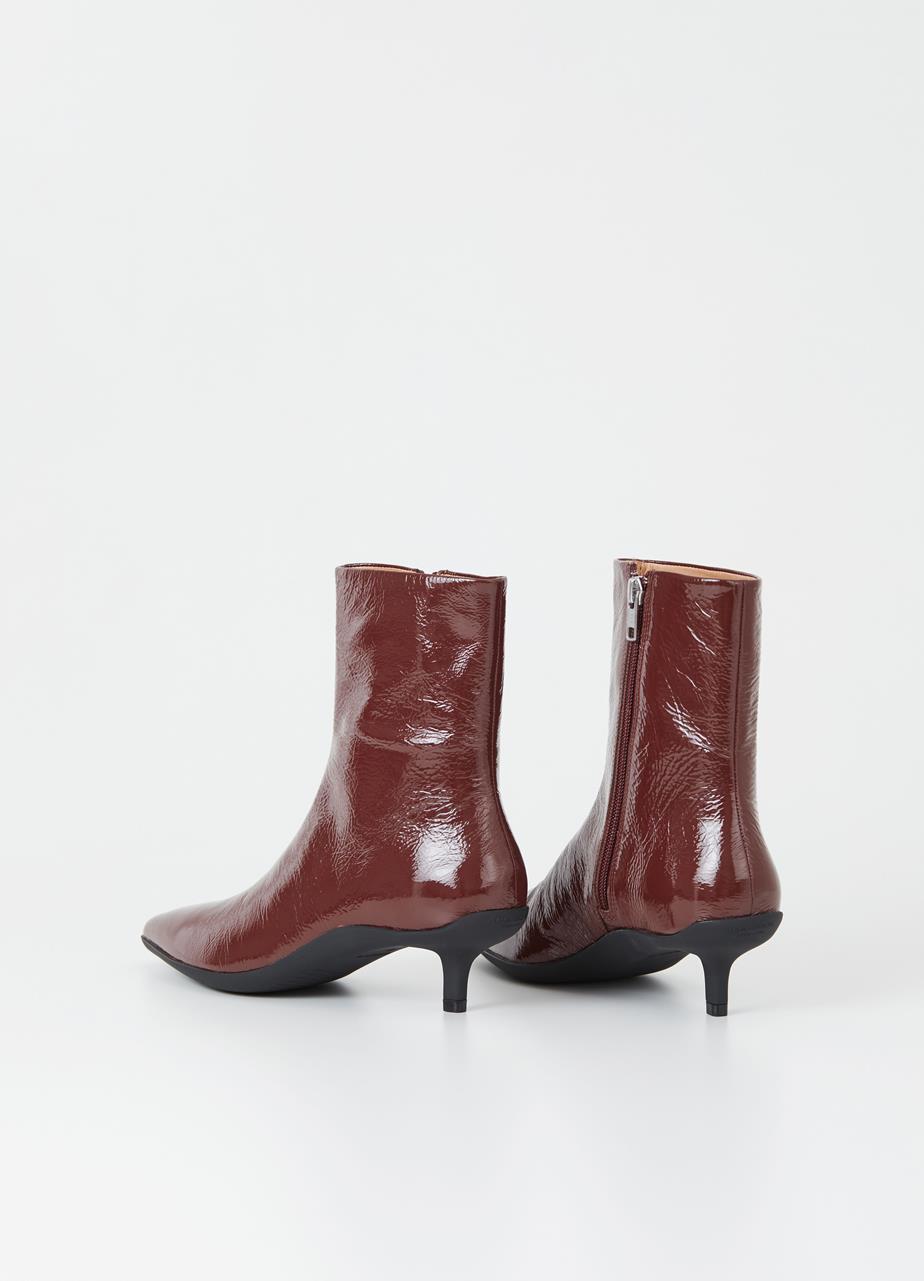 Lydia ботинки и сапоги Коричневый patent leather