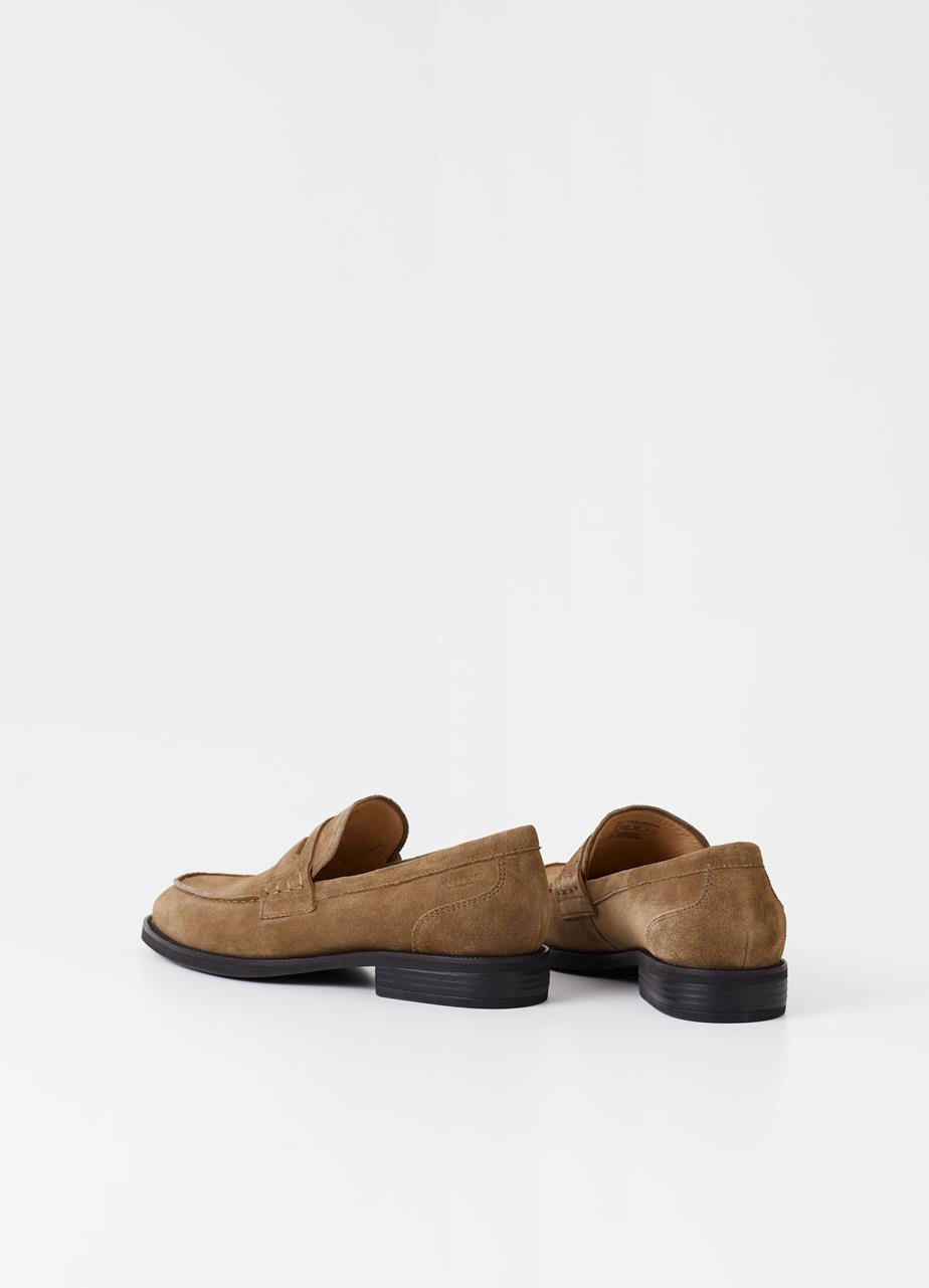 Mario loafers Brun ruskind