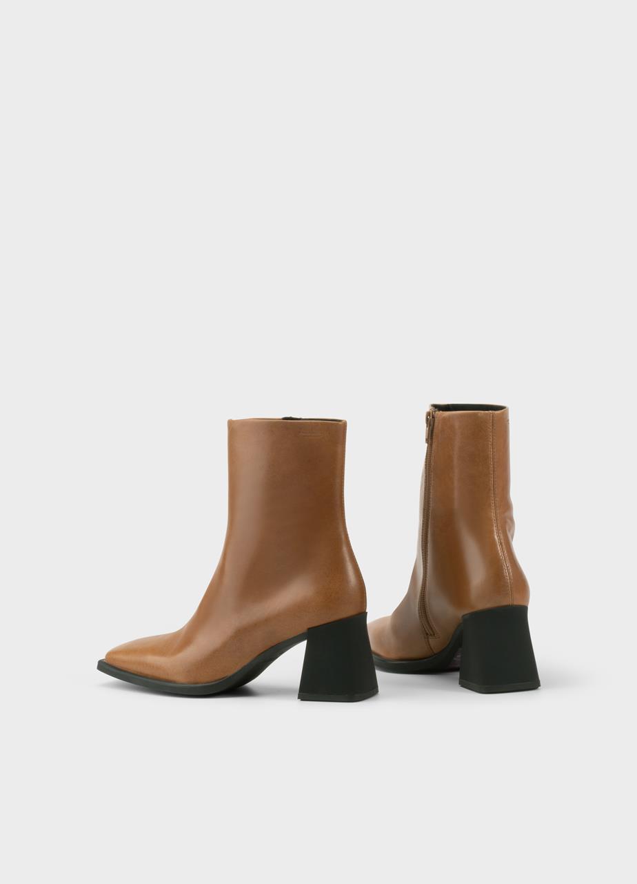 Hedda boots Light Brown leather