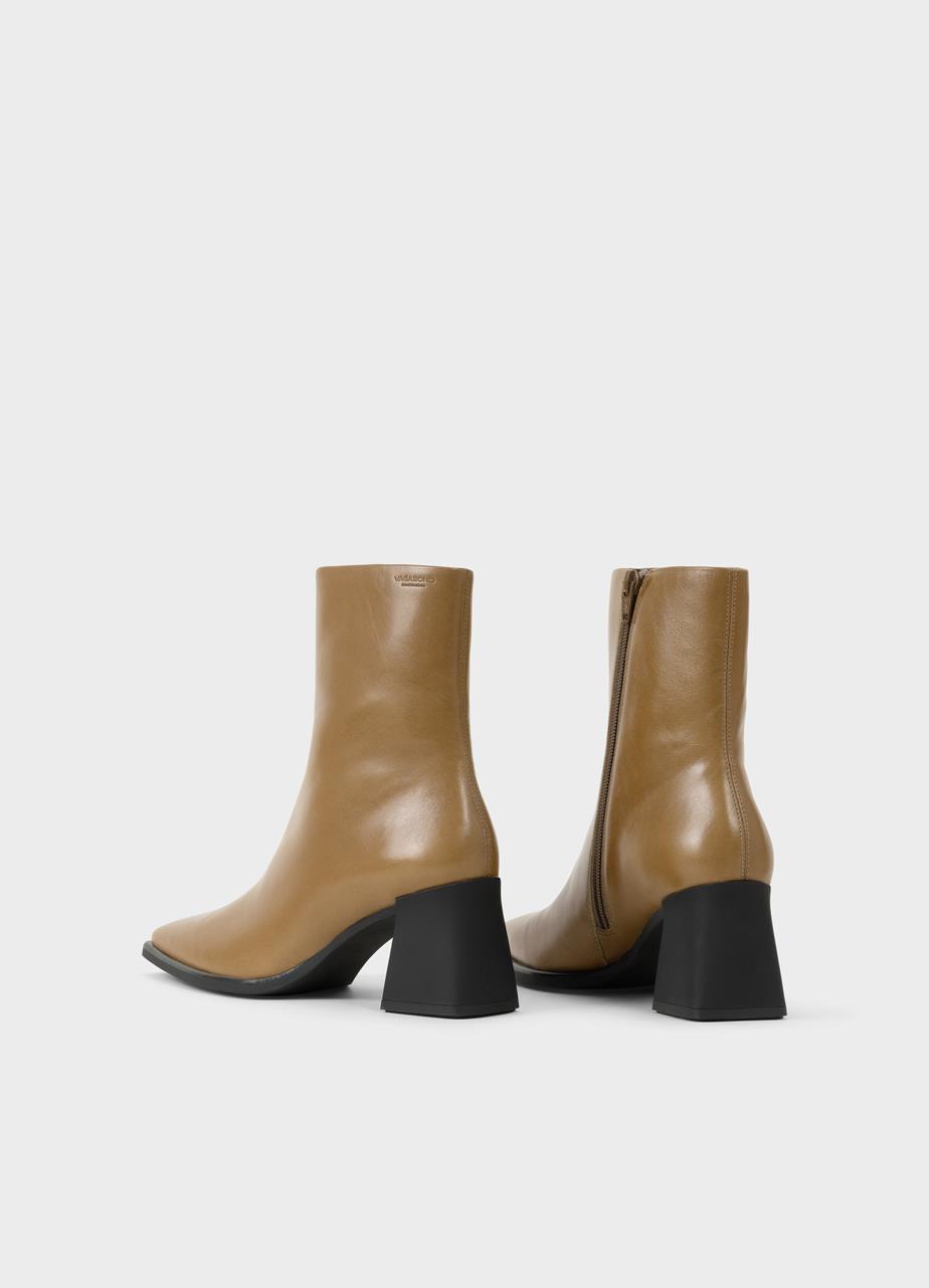 Hedda boots Brun läder