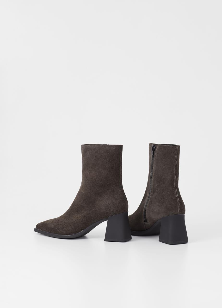 Hedda boots Dark Grey suede