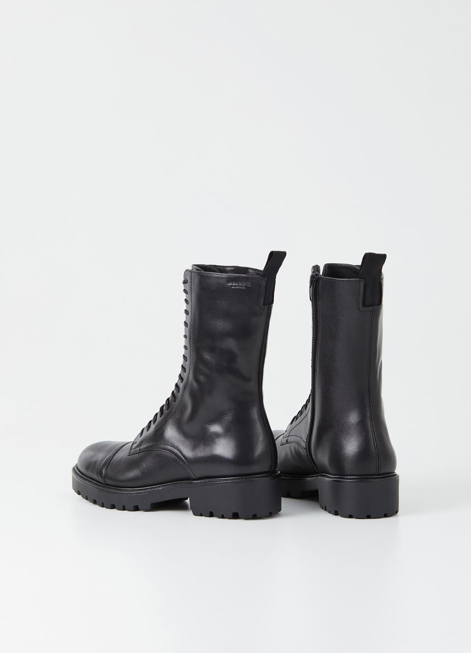 Kenova ботинки и сапоги Чёрный leather