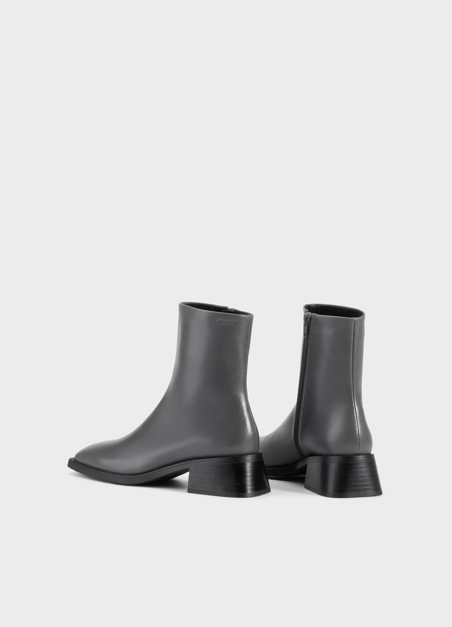 Blanca ankle boots Dark Grey leather