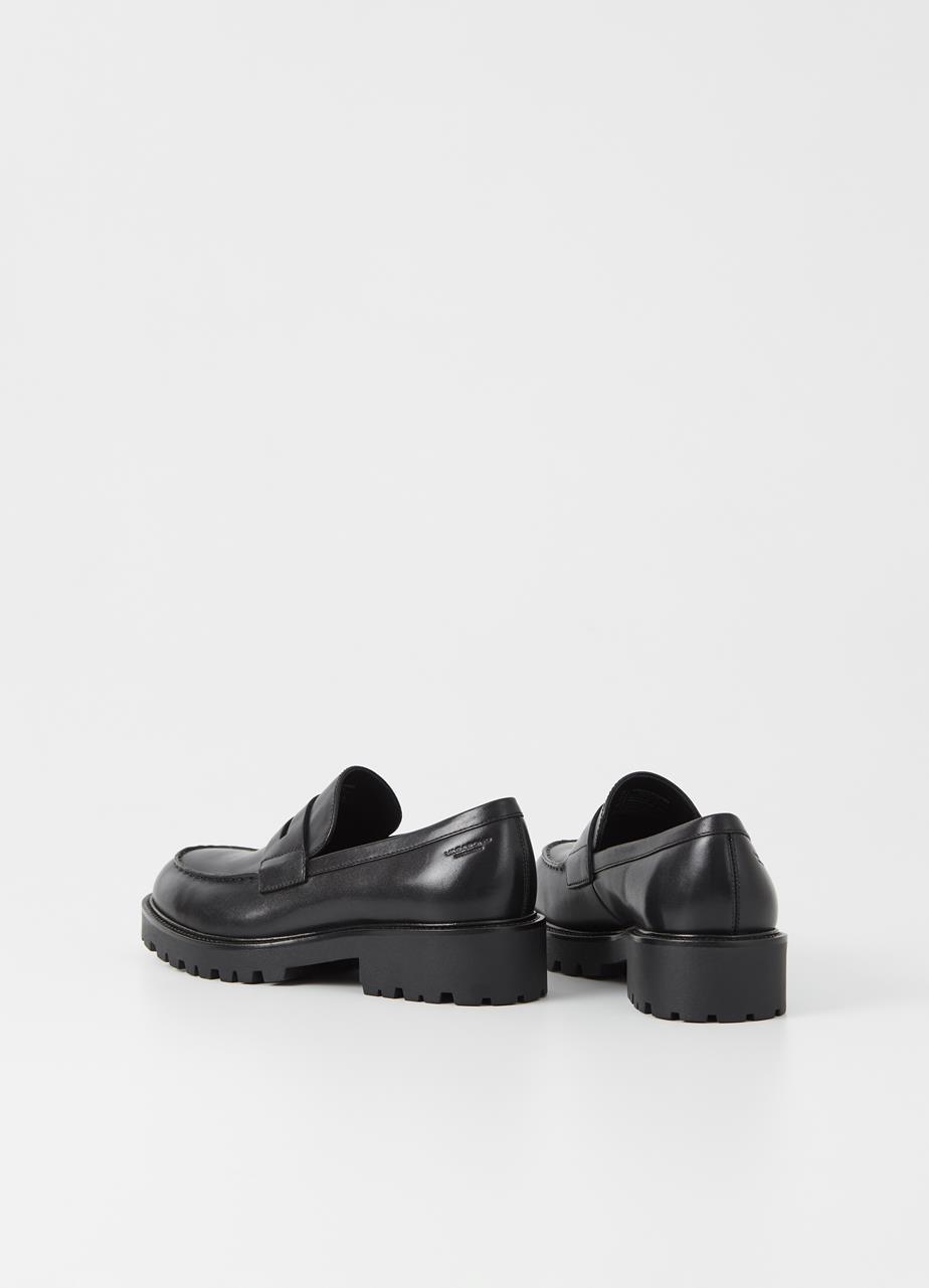 Kenova loafer Svart läder