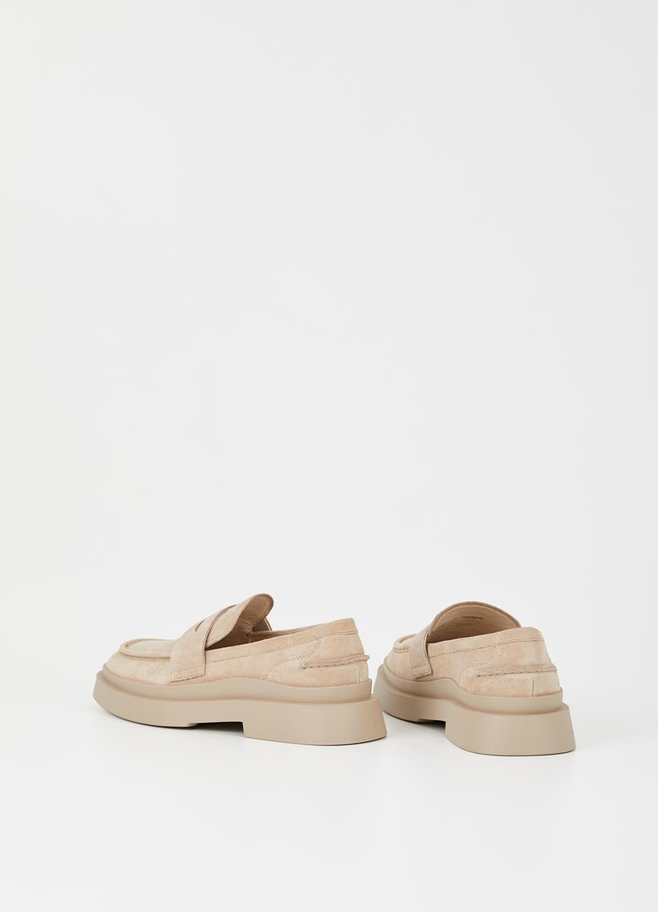 Mike loafer Beige suede