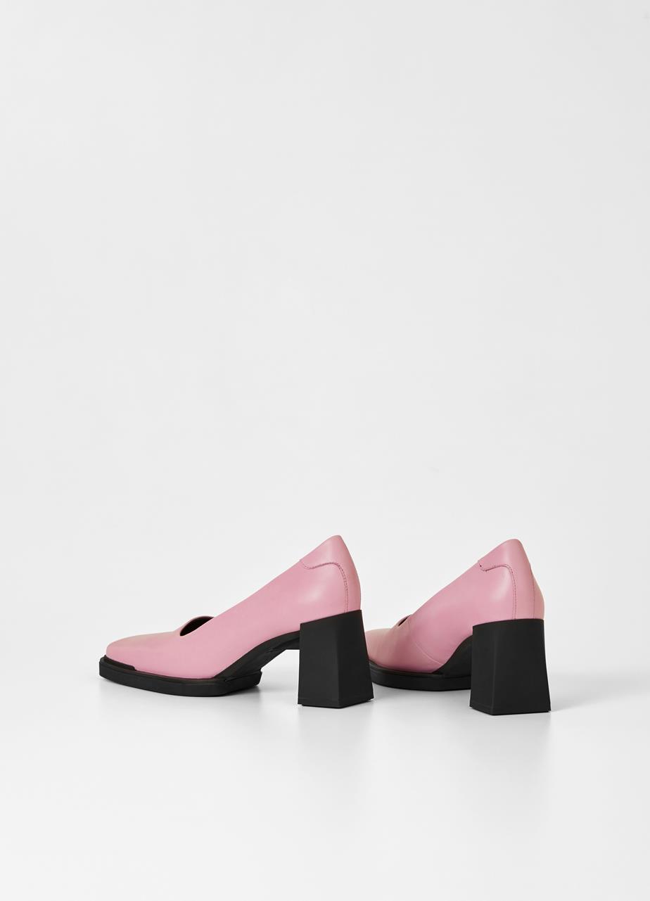 Edwina zapatos de tacón Rosa cuero