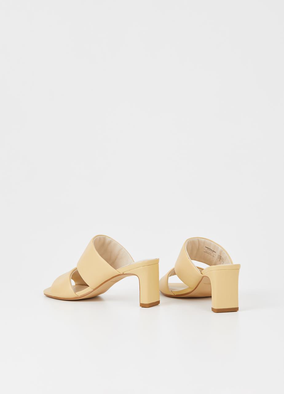Luisa sandaler Ljusgul läder