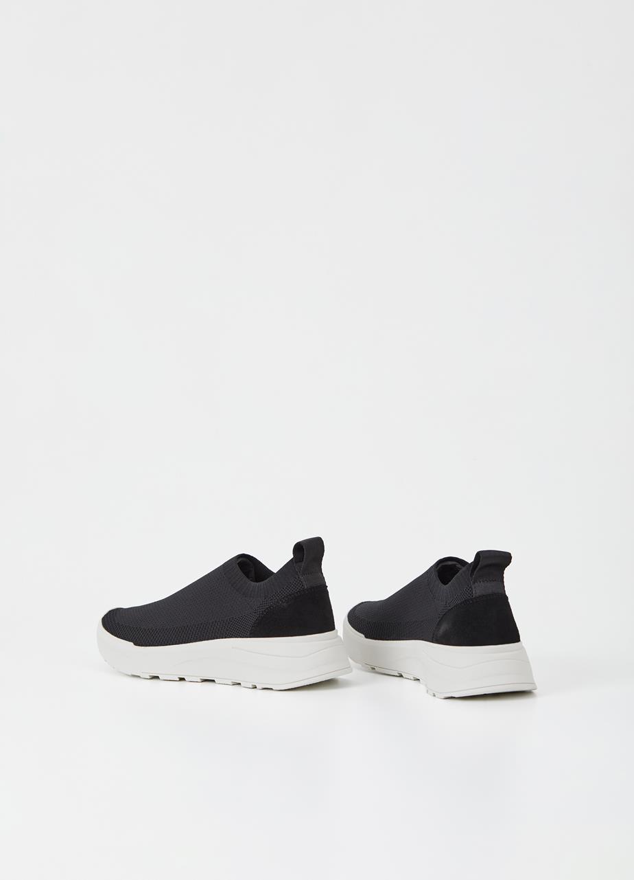 Janessa sneakers Black textile/leather