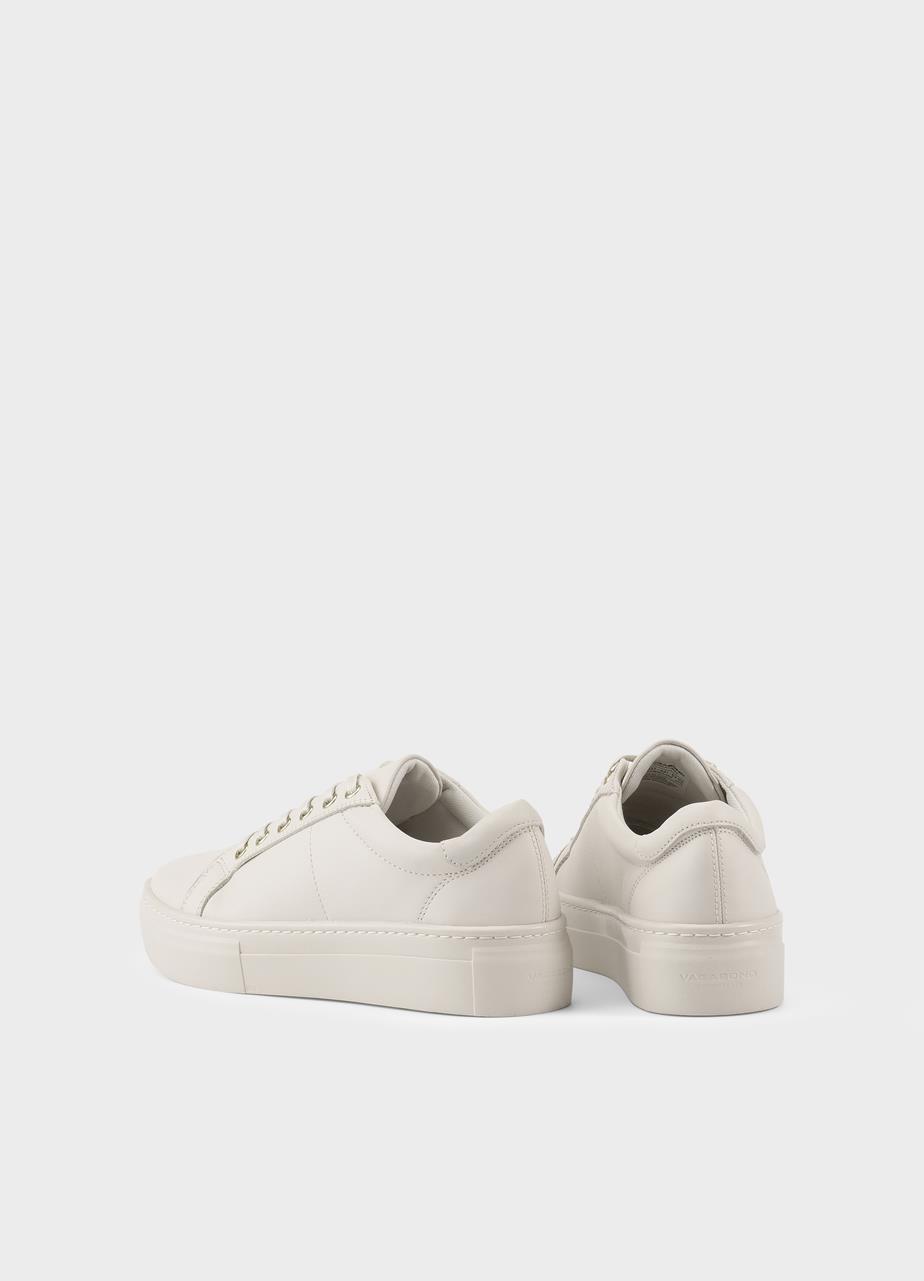 Zoe platform sneakers Off-White leather