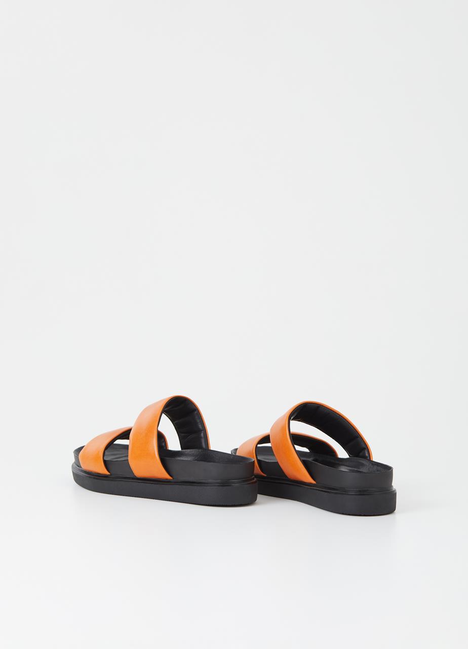 Erin sandali Arancione pelle