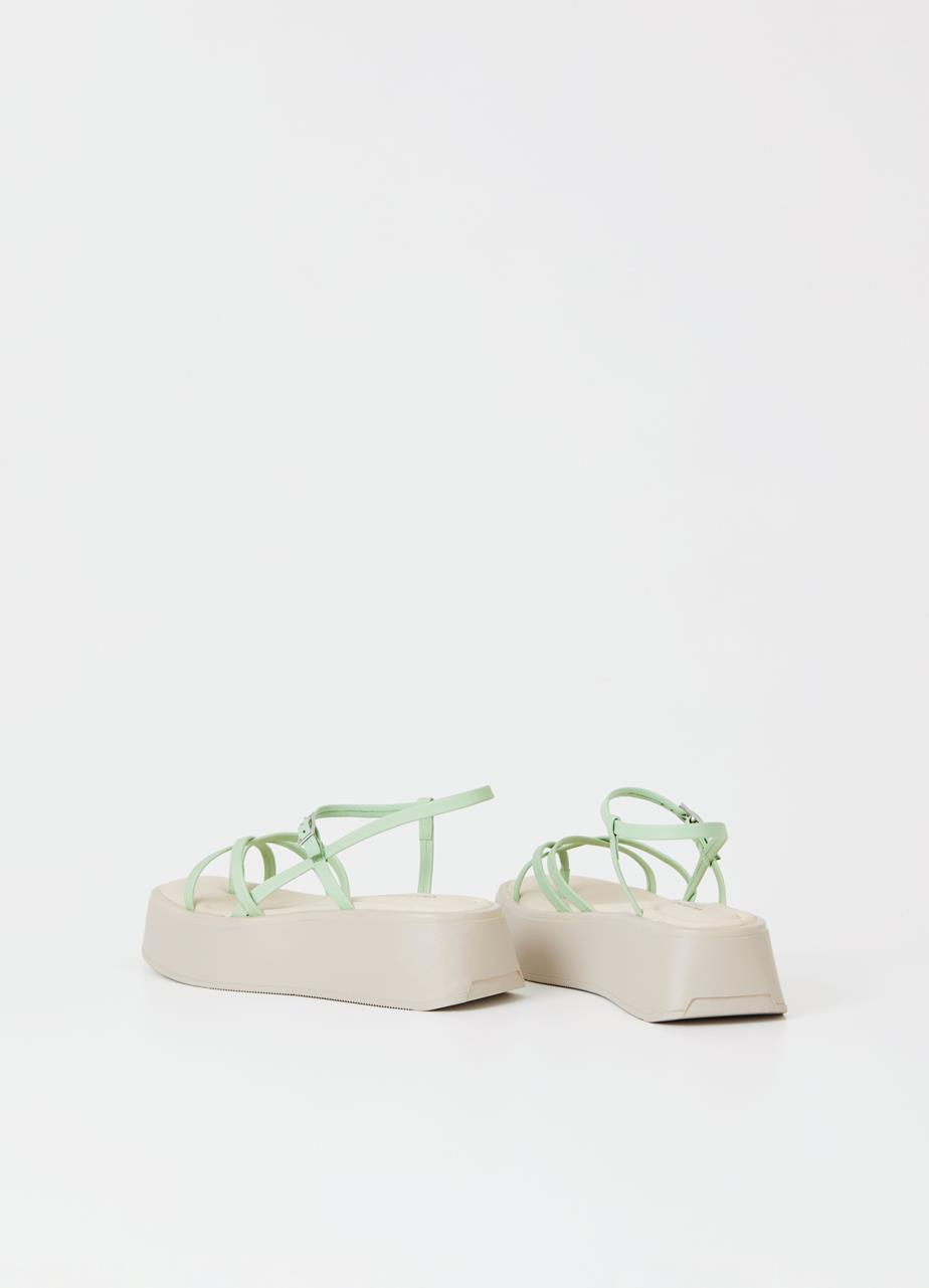 Courtney sandály Zelená kůže