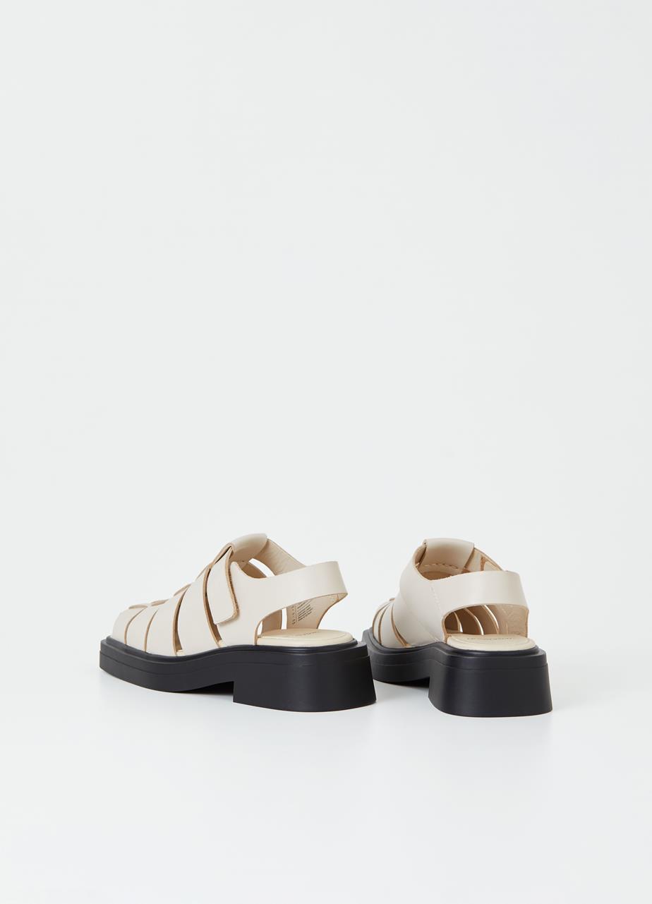 Eyra sandaler Offwhite læder