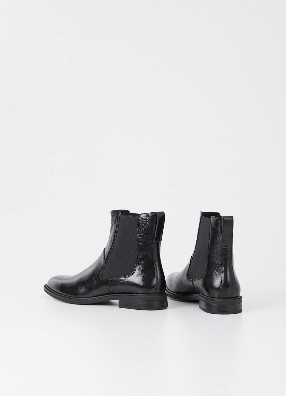 Frances 2.0 boots Black patent leather