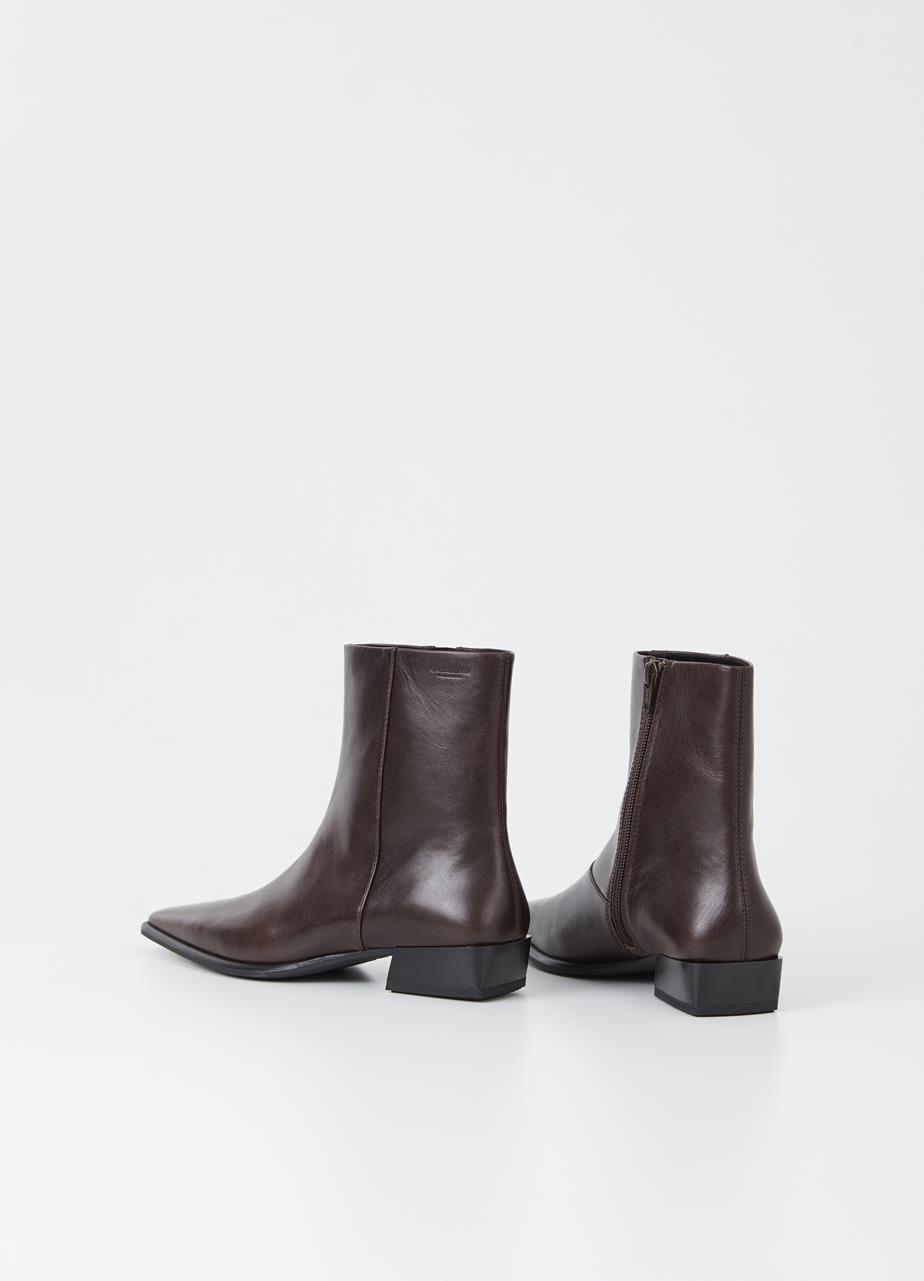 Nella boots Dark Brown leather