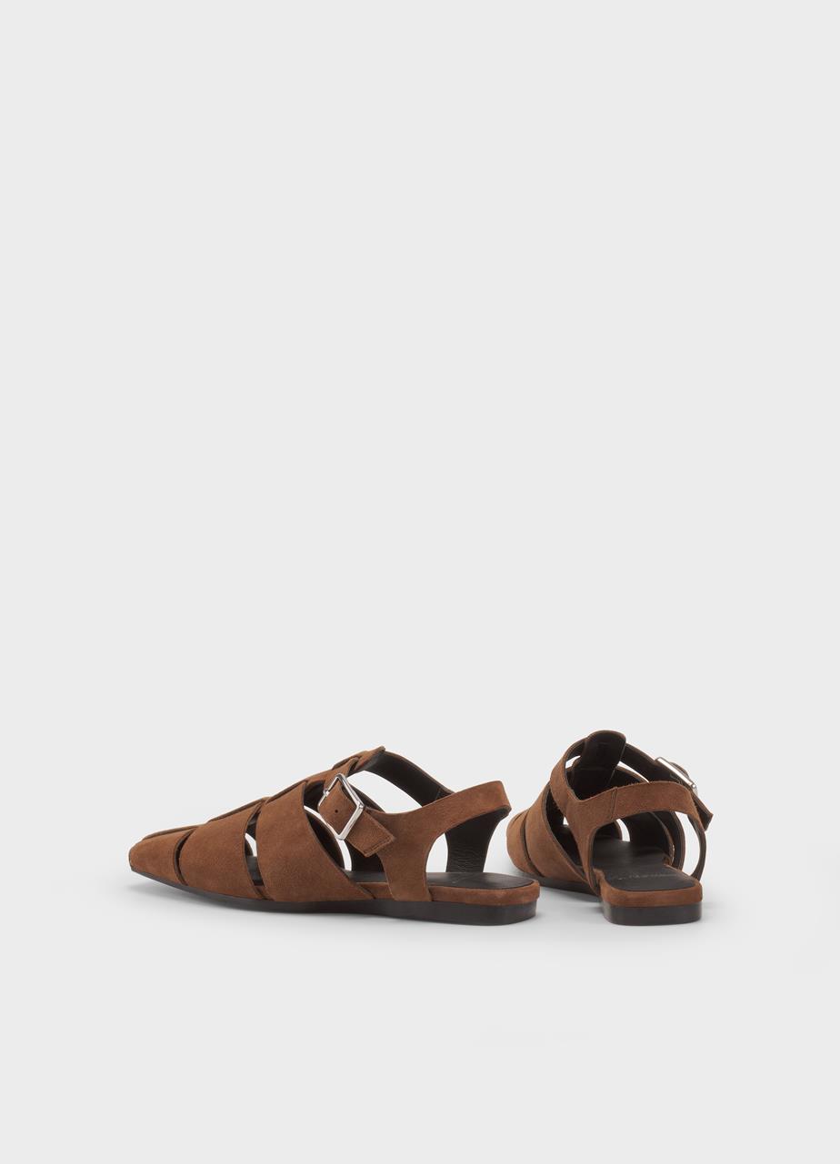 Wioletta sandals Brown suede