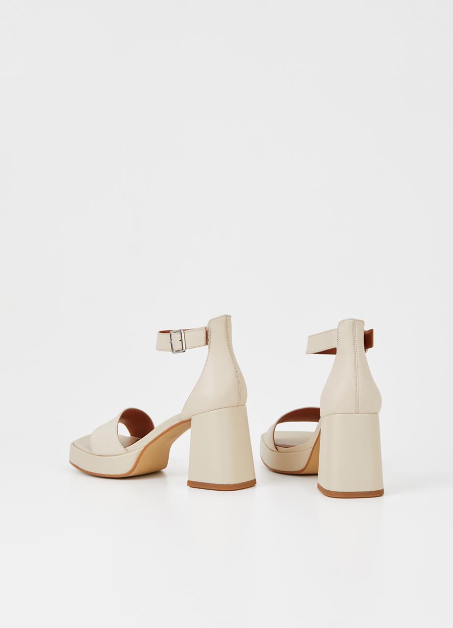 Fiona sandaler Off-White läder