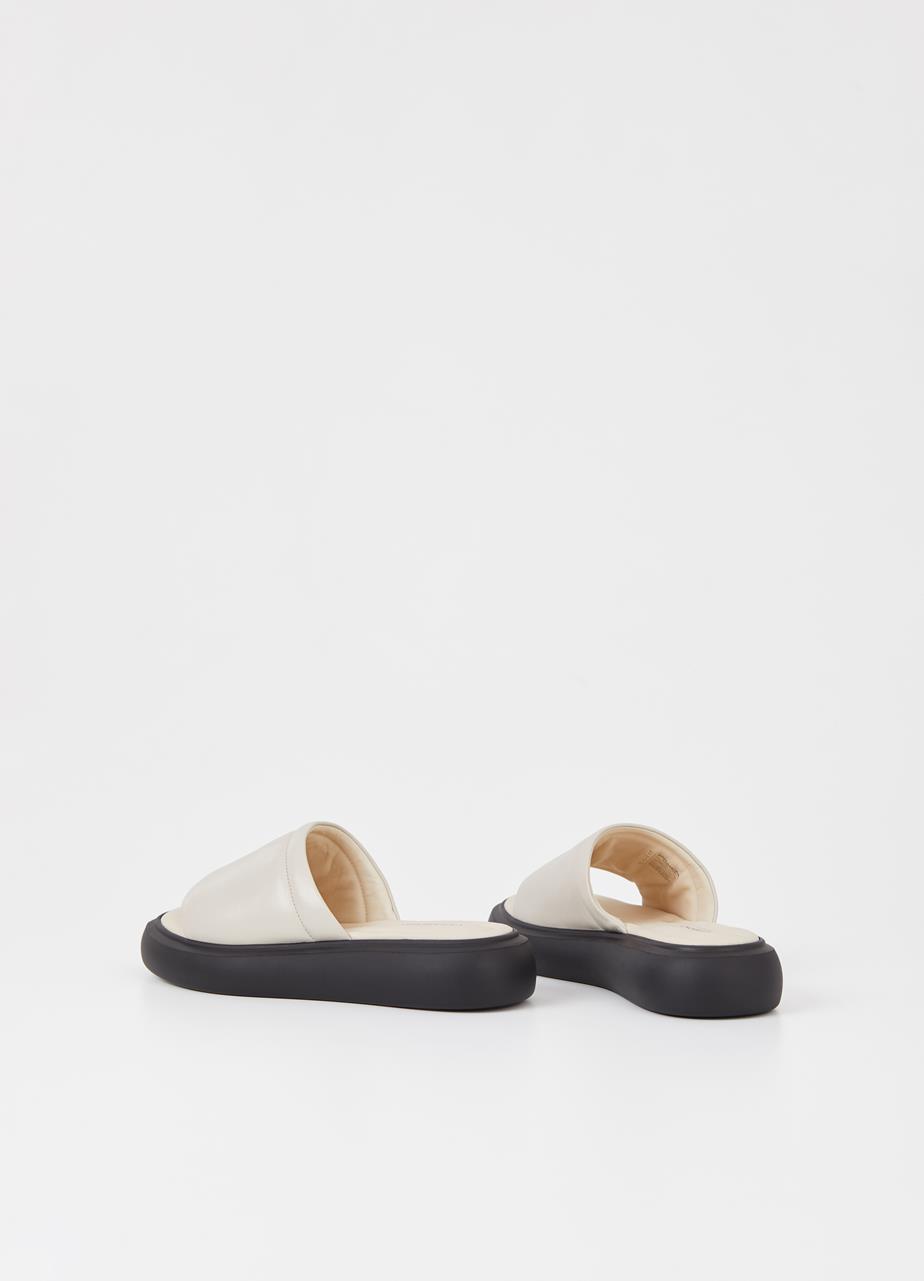 Blenda sandaler Offwhite læder