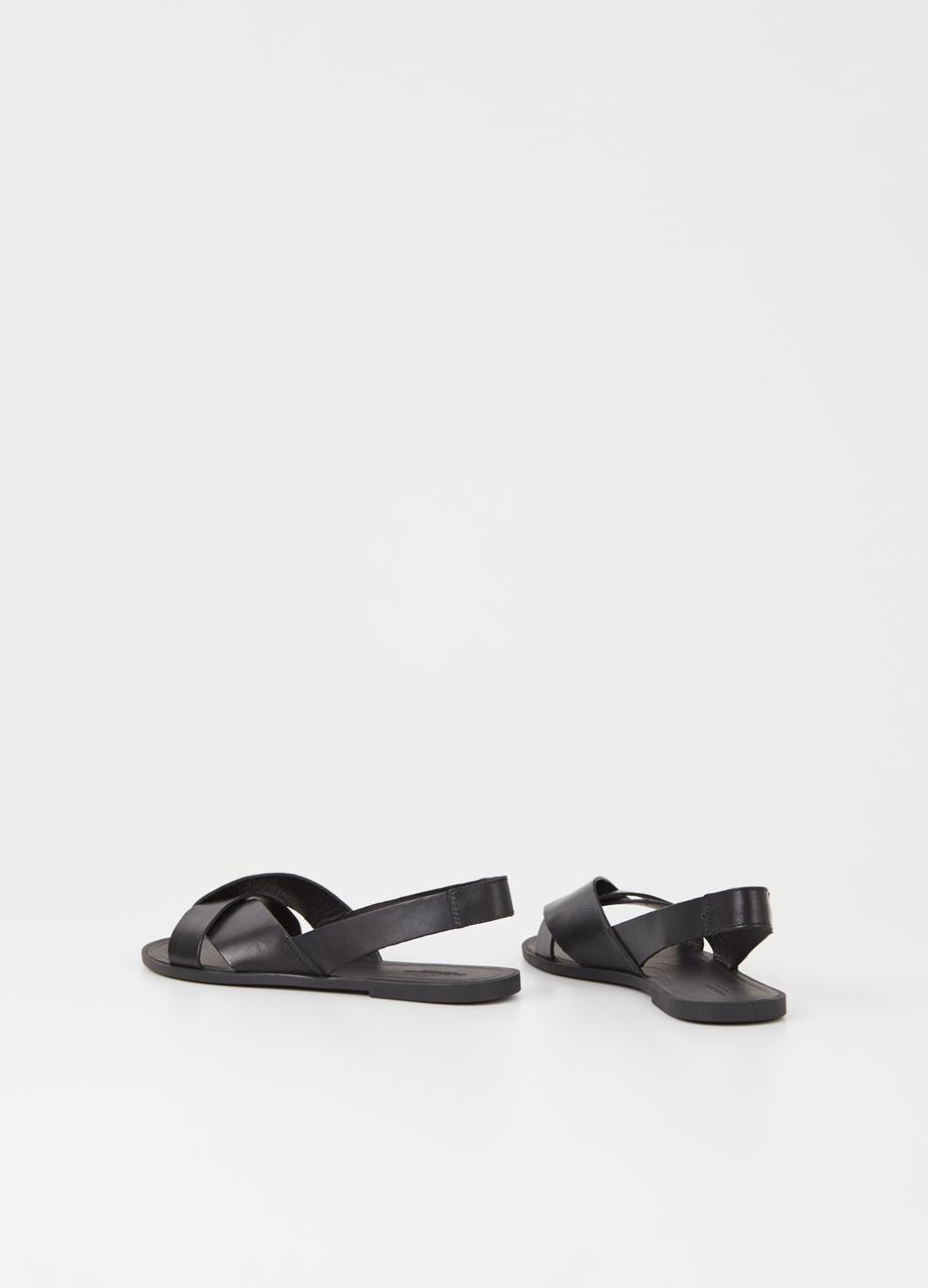 Tia 2.0 sandaler Sort læder